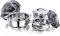 Aspect 3 Piece Insulated Hot Pot Set - Stainless Steel - Food Warmers/Cooler - Containers – Multiple Sizes 1000ml, 1500ml, & 2500ml - Perfect for Hot & Cold Dishes – Ideal for Catering Events