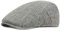 KeepSa Herren Rein Hanf Flatcap Gatsby Ivy Irish Hat Newsboy Schirmmütze