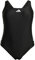 adidas Donna 3 Stripes C-Back Swimsuit Plus, Black/White, XL Plus