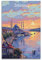 Kunstposter, Stadtreise, Türkei, Istanbul, dekoratives Gemälde, Leinwand, Kunstbild, 30 x 45 cm