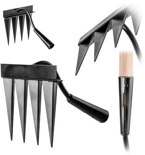 KADAX Sarcloir de jardin à main pour désherber les mauvaises herbes pour jardinage, outils de jardin, outils de jardinage