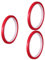 SEWOART 3rollen Roll Car Dekorationsstreifen Auto Trim Klebeband Stark Haftend Vielseitig Einsetzbar Individuellen Gestaltung Und Veredelung Ihres Fahrzeugs
