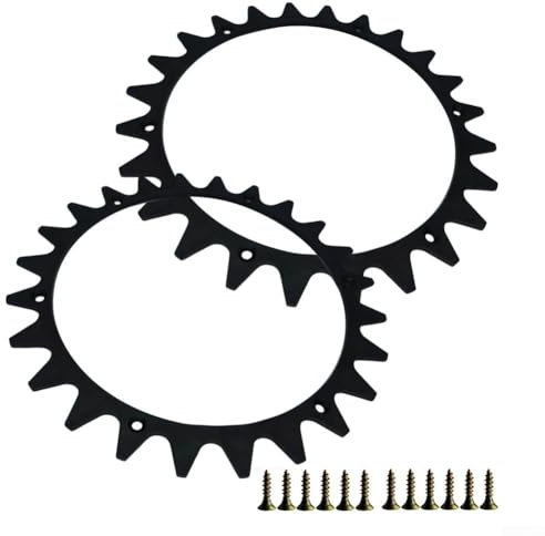 Besttoolifes Rasenmäher-Spikes, 225 mm, für Worx für Landroid L WR153E WR155E WR147E.1 WR148E Robotermäher, rutschfeste Traktionsverstärker, einfache Installation, Rasen zum Schutz, 2er-Pack mit