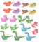 Vaguelly 30stücke Cartoon Dinosaurier Cupcake Wrapper Dekorative Kuchenverpackungen Für Kindergeburtstagsfeiern Und Desserttische Und Unbedenklich Desserts Attraktiver