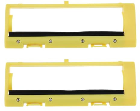 eMagTech 2 Couvercles de Protection de Brosse à Rouleau Aspirateur de Remplacement 16,5 X 5,75 Cm Compatible avec ILIFE A4 A4S T4 X430 X432 Les Robots