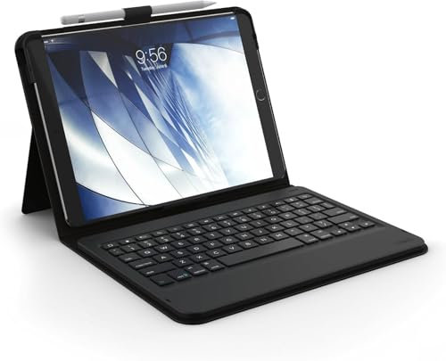 TECH14 Smart Folio Keyboard Case For iPad (9.7-inch) 6th Generation 2018 / 5th Gen 2017 / Pro 9.7 2016 / Air 2 / Air 1, Stand Cover With Bluetooth Keyboard