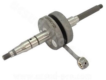 Albero Motore Racing Spalle Piene Spinotto 10 Compatibile Con Amico 50, Scoop 2/3 Yankee 50, Booster 50, Bw's 50