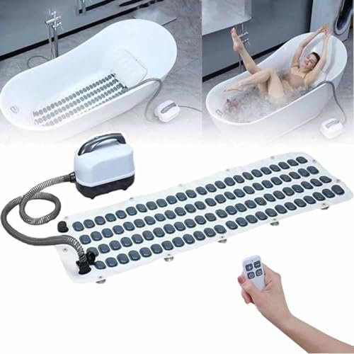 Portable SPA Bubble Bath Massager with Air Bubble Jets - Soothes Muscles, Eases Stiffness, Enhances Sleep Quality, Transforms Bath into Luxury SPA