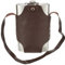 Petaca portátil de acero inoxidable de 1,814.4 g de diseño elegante equipada con una elegante bolsa