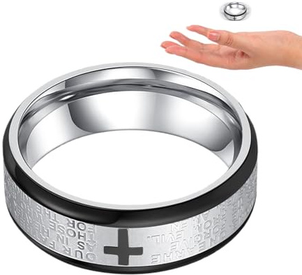 Professionelle Magische Zaubertricks,Schwebe Trick Metallische Schweberinge Spielzeug - Metallische schwebende Spielzeuge für Reisen Karneval Bühne Kinder Erwachsene Straßenperformance Partyzubehör Da