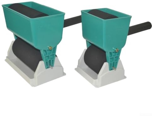 Manueller Kleber-Applikator-Roller, 180 ml, mit Durchflusskontrollschalter, Handheld-Holzbearbeitungswerkzeug, für gleichmäßige Beschichtung auf Möbeln und Holzplatten, Fabrikbetrieb (15,2 cm)