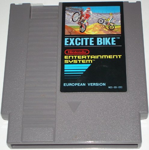 Excite Bike (Nintendo NES) lose