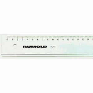 Rumold Lineal Kunststoff leicht getönt 50cm