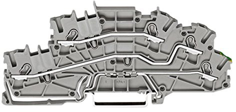 WAGO 2003 – 6645 grau Block Terminals Electrical Terminal Block (5,2 mm, 110 mm, 44,3 mm, 400 V)