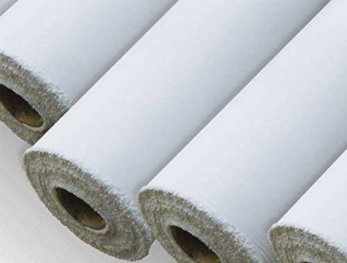 Night Comfort Tissu en polycoton Blanc Rouleau de 50 m Largeur 238 cm
