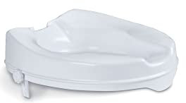 Rialzi per water con blocco laterale senza coperchio linea Onda misura 10 cm Art. RP400-10