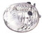 Equal Quality pf0237s Scheinwerfer Nebelscheinwerfer Links