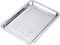 - Teglia rettangolare da forno, piatta, in acciaio inox, non tossica e, 32 x 22 cm, per preparare biscotti