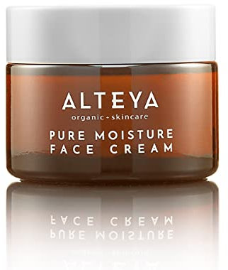 Alteya Organic Luminous Rose Pure Moisture Face Cream 50 ml - NaTrue Certified Organic 100% Pure Natural, Lightweight Hydration, All Skin Types