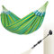 LA SIESTA® - Brisa - Klassische Doppel + Multizweck-Befestigung Hängematte, handgefertigt in Kolumbien, mit 160 cm Breite für entspannte Momente drinnen und draußen. (Lime)