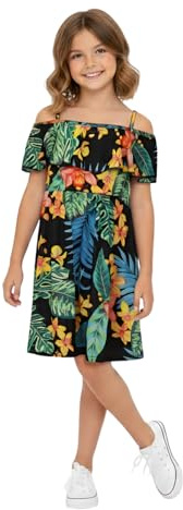 A2Z 4 Kids Girls Skater Dress Summer Party Dance Sun Dresses Flared 5-13 | Sleeveless Outfit For Holidays Events And Warm Weather Styling