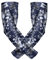 Bucwild Sports Baseball Arm Sleeve Youth & Adult 1 Pair Football Basketball Cycling Tennis, Navy Camo, XXL