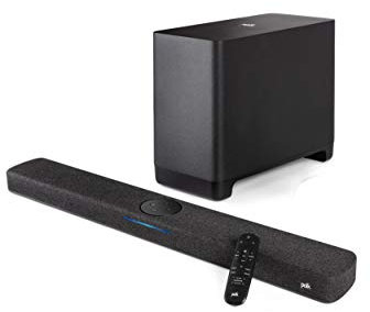 Polk Audio React Sub - Subwoofer inalámbrico para la Barra de Sonido Polk React + Bar