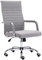 CLP Ergonomischer Bürostuhl Amadora I Höhenverstellbar, 360 Grad Drehstuhl I Kunstleder Oder Stoff Bezug I Langlebig, 120 kg Belastbar, Farbe:grau, Material:Stoff