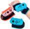 Switch - Banda de brazo, correa de muñeca compatible con Nintendo Switch Just Dance Game and Switch Boxing Game - Azul y rojo (paquete de 2)