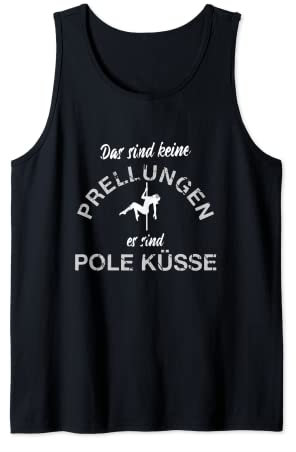 Poledance Kleidung Stangen-Tanz Zubehör Pole Dance Tank Top