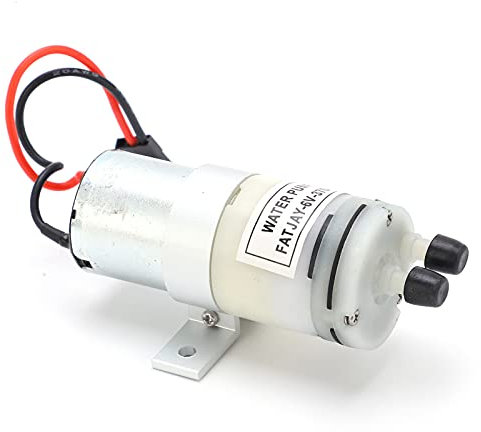 RC Boats Motor ESC Accessories, RC Boat 370 Water Cooling Pump Durable Aluminum Alloy with Switch for RC Boats Motor ESC for RC Boats
