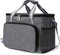 Bolsa Térmica Porta Alimentos 15L, Bolsa Comida Trabajo, Nevera Pequeña Portatil para Camping, Playa, Oficina, Escuela, Gris