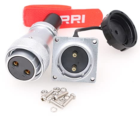 DRRI WEIPU High Voltage WS28 2-Pin TQ Buchse Stecker Z Stecker Buchse Metall Luftfahrt Kreisverbinder für Solarpanel