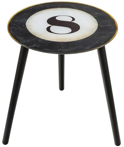 Baroni Home Moderner Couchtisch aus Glas mit Metallrahmen für Wohnzimmer, Schlafzimmer, Büro, Mehrzweck, Buntes Design Dekorativer Tisch, 1 Ablagen, Billard, 42X42X40 cm