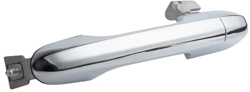 735592026 Left Handle Left Passenger Side Chrome Exterior Door Handle Compatible with Fiat 500 500C Replacement for 73545876