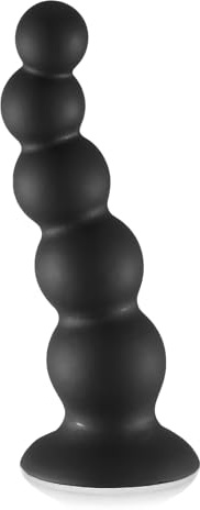 Shkanla Perles Anales de 21,5 cm, Gode 5 Boules Plug Anal Silicone Liquide | Forte Ventouse pour Jeu Mains Libres, Butt Plug Réaliste Point G, Jouets Sexuels pour Adultes Femmes et Hommes