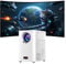VenirCool Q2 Elite Mini Projector with WiFi and Bluetooth, Portable 4K Smart Projector for iPhone, Android, iOS, Windows, TV Stick, HDMI, USB - Movie Projector for Bedroom, Outdoor