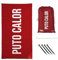 FISURA Großes Strandtuch, rot, P*to Calor, leicht, Mikrofaser, für Pool, Strand, Camping, Picknick, Anti-Sand, schnelltrocknend, originelles Geschenk, 180 x 100 cm
