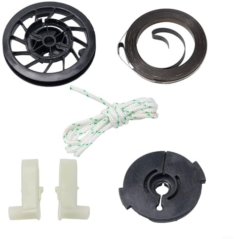 Pull Cord Starter Repair Kit for Classic 35 375 and for Sprint 450 500 550 Series Engines with Replacement Parts for Starter Pulley Spring Assembly