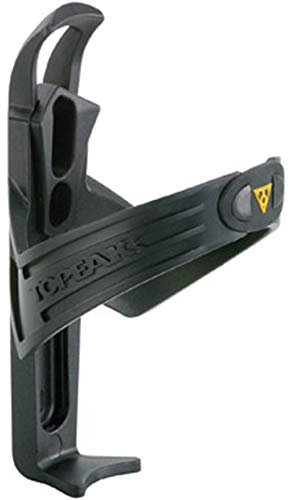 Topeak Unisex – Erwachsene Mono Cage Flaschenhalter, Schwarz, 14.7 x 8.4 x 7.9 cm