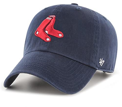 '47 Brand Relaxed Fit Cap - MLB CLEAN UP Boston Red Sox Navy