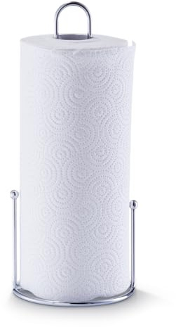 Zeller 24858 Küchentuchständer ø 13.5 x 30 cm, Chrom