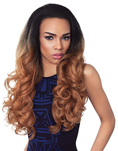 DSY Synthetic Hair Half Wig Quick Weave Stunna (1B)