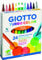GIOTTO Turbocolor Felt Tip Fibre Pens, Fine Tip Nib 2.8mm, 24 Assorted Colours, Ideal for Children, Parties and Schools