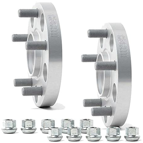 H&R DRM-System Spürverbreiterungsatz 80mm pro Achse - Lochkreis 5x114,3 - Mittenzentrierung 70,5mm - System 1/2''UNF - kompatibel mit Ford USA