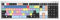LogicKeyboard LKB-PPROCC-AJPU-UK Adobe Premiere Pro CC PC Slim Tastatur Silber