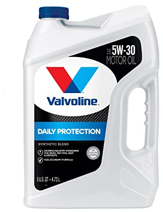 Valvoline Daily Protection SAE 5W-30 Synthetic Blend Motor Oil 5 QT