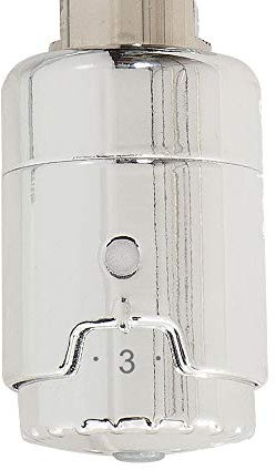 600W RICA Atlantis Chrome Thermostatic Electric Heating Element for Radiators and Towel Rails (Can Be Installed Vertically or Horizontally)