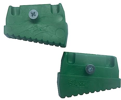 CLOW LADDER FEET - PAIR OF 64MM x 22MM REPLACEMENT RUBBER LADDER SAFETY FEET