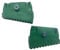 CLOW LADDER FEET - PAIR OF 64MM x 22MM REPLACEMENT RUBBER LADDER SAFETY FEET
